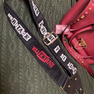 SALE- Valentino Rockstud Jamie Reed Guitar Strap